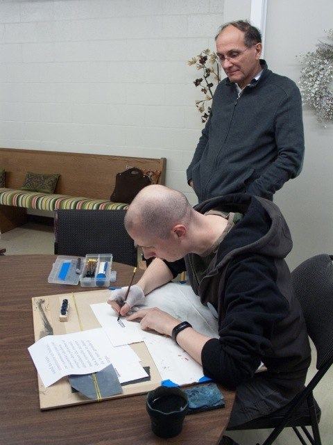 CSO member Kevin Williams at February 2016's "Pop-up Studio" meeting