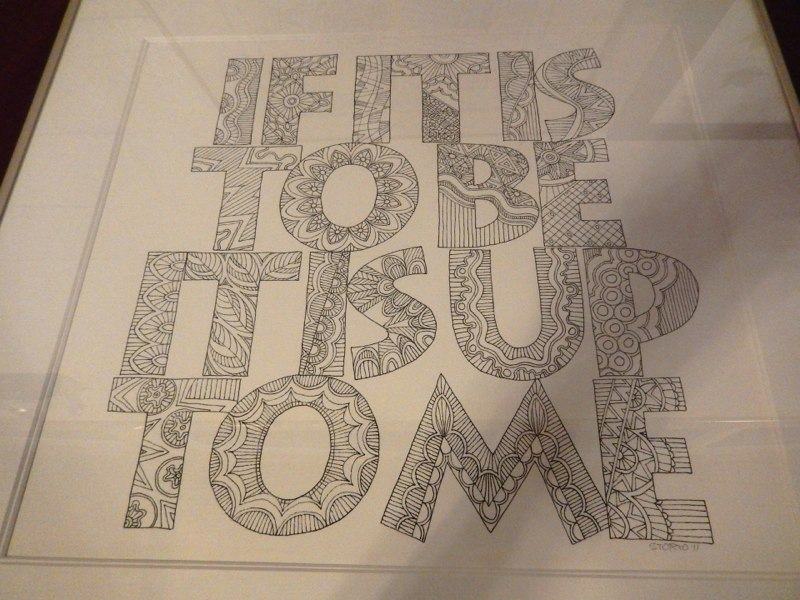 Textured romans quote by CSO member Violet Storto