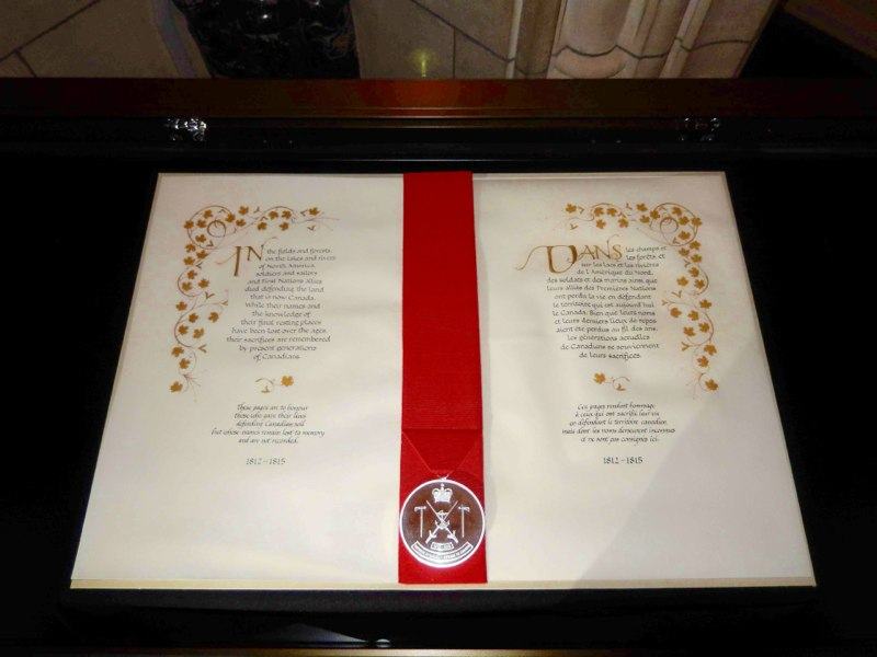 In the Memorial Chamber