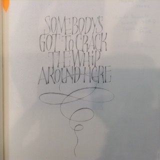 Displayed work at Amity Erwin Parks' workshop 'A sharp pencil and a keen eye'