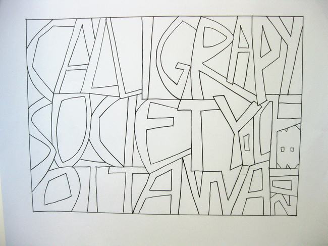 Calligraphy Society of Ottawa 2018